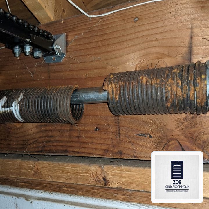 Zoe Garage Door Repair in Wayland, MA: Heavy-Duty Steel Section Strut & 11-Gauge Hinge Reinforcement - Wayland, MA